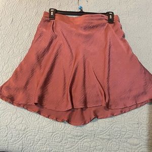 VICI Wishlist Apparel Flutter Satin Skirt